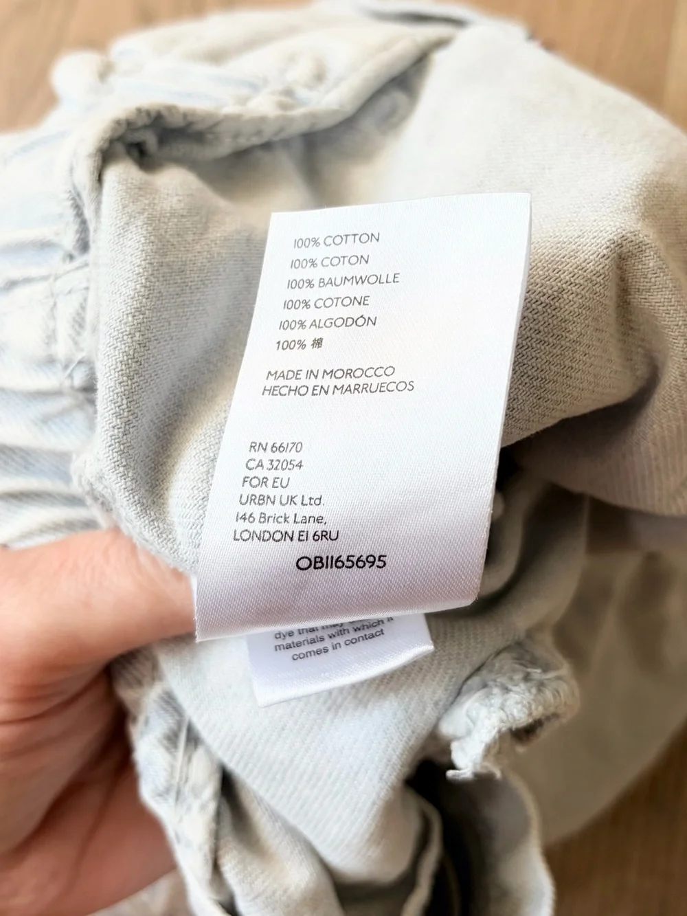 Pilcro by Anthropologie Slim Boyfriend High Waisted Light Wash Denim Shorts - Picture 6 of 8